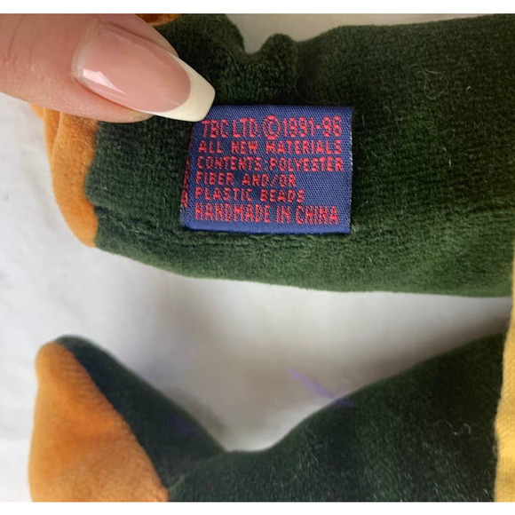 Vintage Boyds Bears G Kelley Ribbit Frog Bearware Rain Coat Umbrella 1991-1996 - Picture 10 of 14